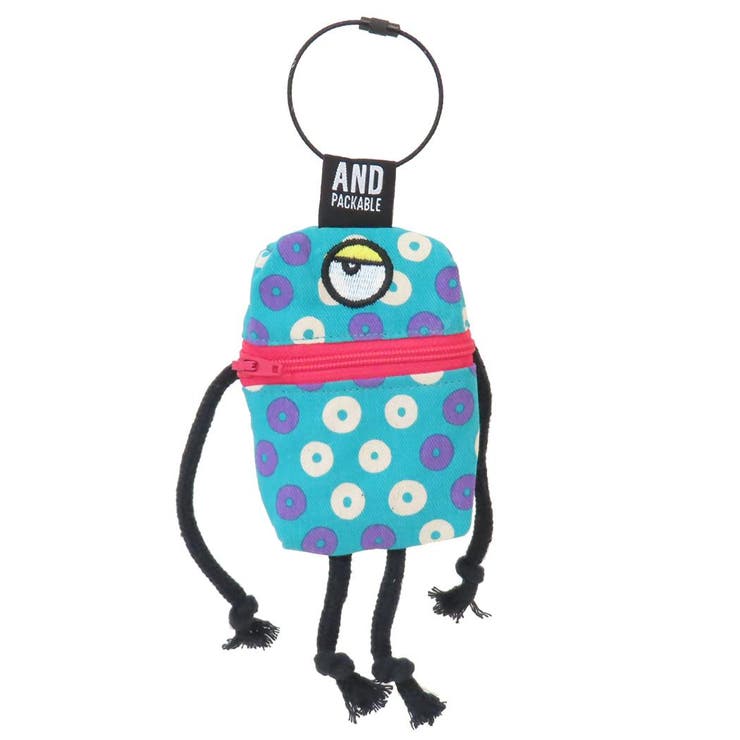 cinemacollection AND PACKABLE キャンディモンスターズ ミニポーチ ジッパーポーチ ZPO ジューシーズ バブルー テクノプライム 小物入れ かわいい グッズ バッグ・鞄