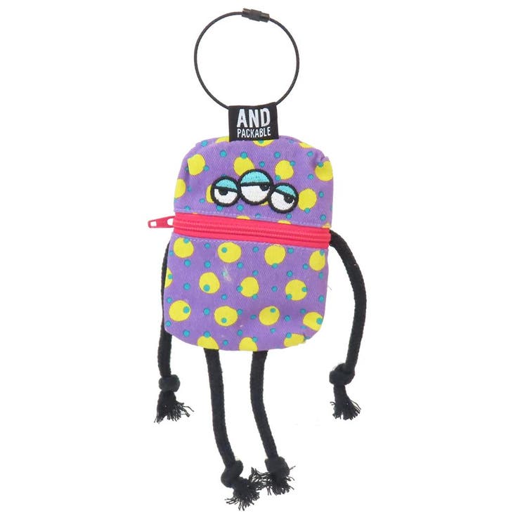 cinemacollection AND PACKABLE キャンディモンスターズ ミニポーチ ジッパーポーチ ZPO ジューシーズ パードッツ テクノプライム 小物入れ かわいい グッズ バッグ・鞄