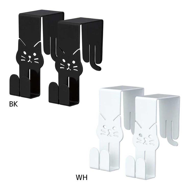 cinemacollection ネコデコキッチン NEKO DECO KITCHEN スチール製フック キッチンフックセット デコレ キッチン雑貨 ゴミ袋フック かわいい グッズ 寝具・インテリア雑貨