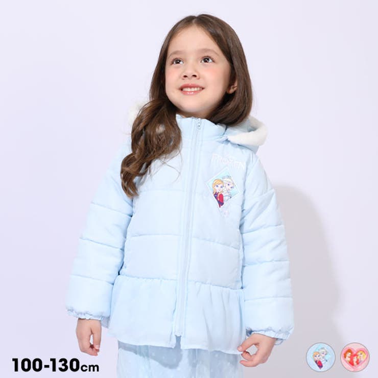 【10％OFFクーポン！12/11(木)1:59まで】BABYDOLL ディズニー プリンセス / 2WAYフリル中綿アウター 1100K アウター(コート・ジャケットなど)のサムネイル