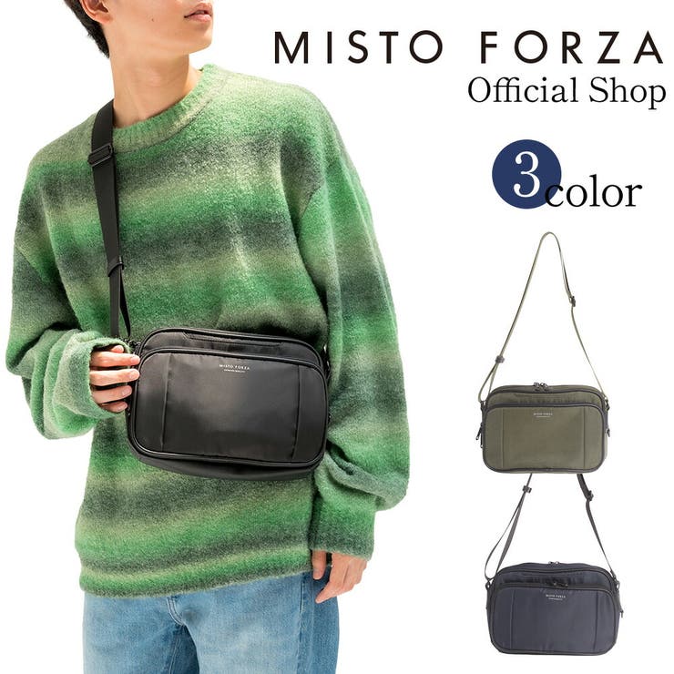 【10％OFFクーポン！11/27(木)1:59まで】LOWARD misto forza公式 ショルダーバッグ ミストフォルツァ メンズ レディース プレゼント ギフト 通勤 通学 fmn31 正規取扱店 バッグ・鞄