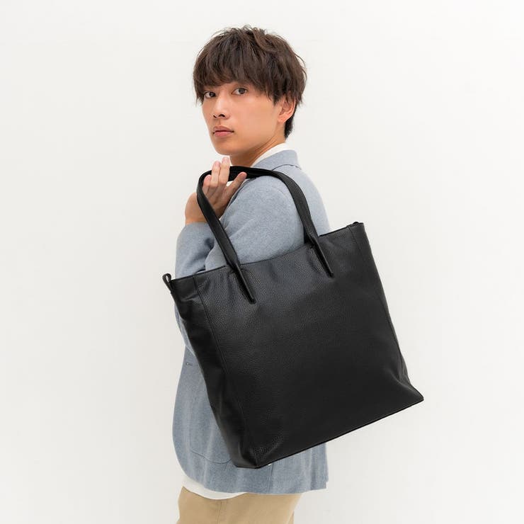 【10％OFFクーポン！10/21(水)9:59まで】LOWARD PID公式 トートバッグ メンズ レディース レザー 撥水 A4対応 大容量 軽量 通勤 出張 ビジネス カジュアル ピー・アイ・ディー paz502 正規取扱店 ギフトにもおすすめ バ shoplistselect-10411960 SHOPLIST サンプル画像3