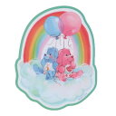 cinemacollection ケアベア ダイカットシール キャラクターステッカー レインボー CareBears スモールプラネット ダイカットビニールステッカー デコシール 耐水性 キャラクター グッズ 文房具