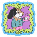 cinemacollection ラブリーフレンズ ダイカットシール キャラクターステッカー いぬ スモールプラネット ダイカットビニールステッカー デコシール 耐水性 グッズ 文房具