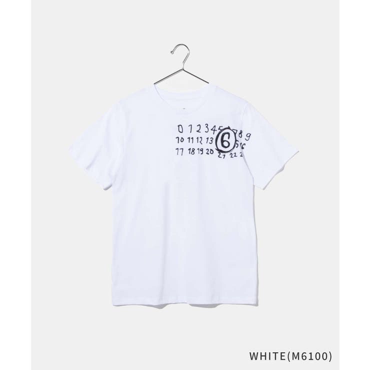 U-STREAM エムエム6 MM6 Maison Margiela メゾンマルジェラ キッズ KIDS MM6T130U Numbers print Tshirt ナンバーズプリント M60897 MM02Y トップス 3