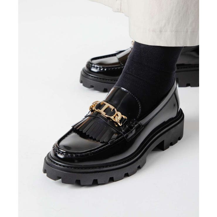 U-STREAM トッズ TOD'S XXW08J0GF80 SHA ローファー HOOK レディース シューズ ビジネスシューズ オッ..