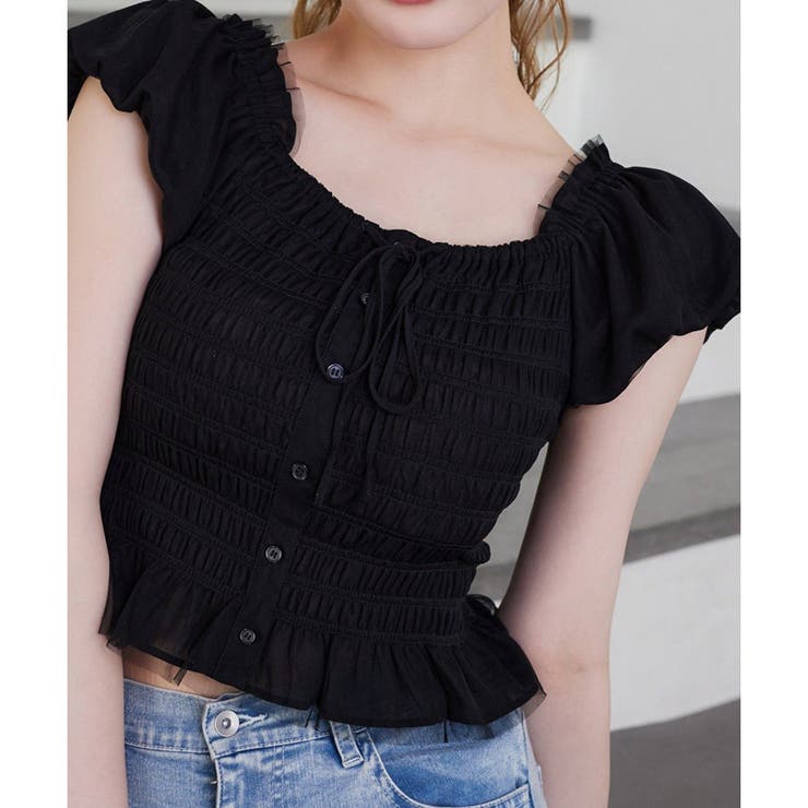 NICE CLAUP / OLIVE des OLIVE��OUTLET ��one after another�ۥ��㡼��󥰥֥饦�� �ȥåץ�