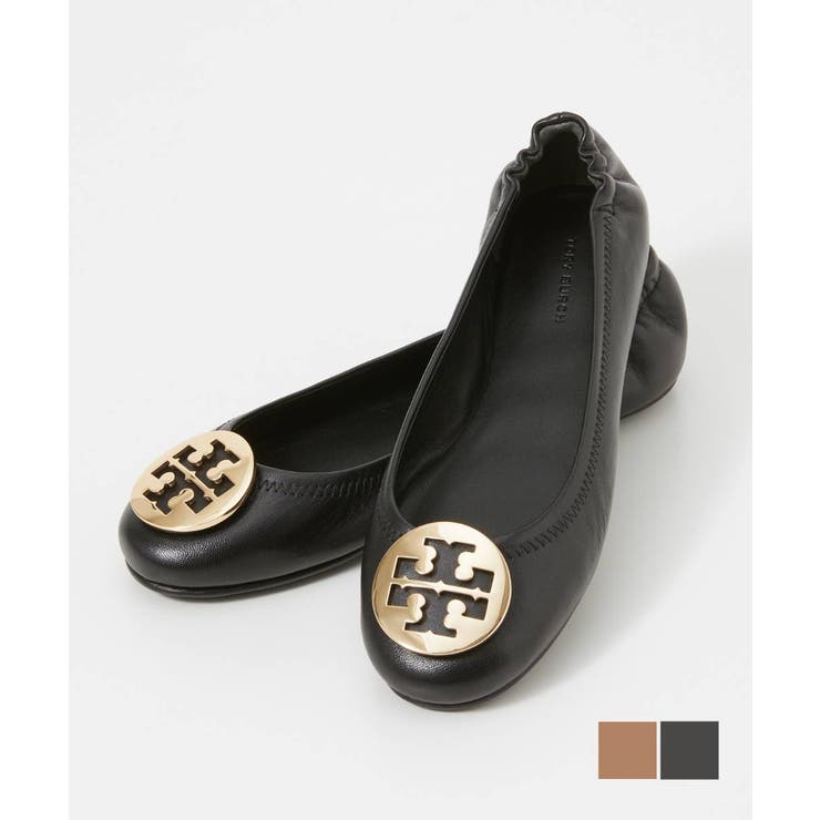 【10％OFFクーポン！11/27(木)1:59まで】U-STREAM トリーバーチ TORY BURCH 50393 バレエ レディース シューズ ミニー トラベル バレエシューズ フラット 革靴 レザー カジュアル ビジネス 通勤 プレゼント ギフト