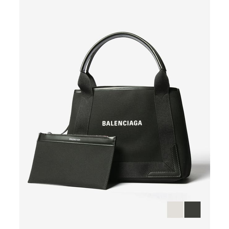 【10％OFFクーポン！11/27(木)1:59まで】U-STREAM バレンシアガ BALENCIAGA 339933 2HH3N トートバッグ レディース ハンドバッグ ネイビースモールカバス Sサイズ 手提げ ブランドロゴ 通勤 おしゃれ 贈り物