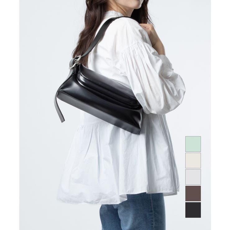 【10％OFFクーポン！2/10(火)1:59まで】U-STREAM オソイ OSOI FOLDER BROT ショルダーバッグ レディース バッグ レザー ショルダー トート 肩掛け プレゼント ギフト 本革 バッグ・鞄