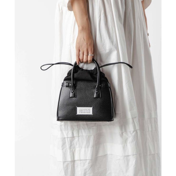 U-STREAM �᥾�� �ޥ른���� MAISON MARGIELA SB3WD0005 P4348 �ϥ�ɥХå� 5AC DRAWSTRING SMALL ��...
