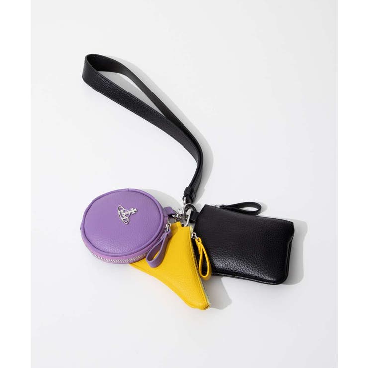 U-STREAM ヴィヴィアンウェストウッド Vivienne Westwood 52040056U S000D ポーチ MULTI POUCH レディース マルチポーチセット レザーストラップ オーブ マルチケース ギフト プレゼント バッグ・鞄