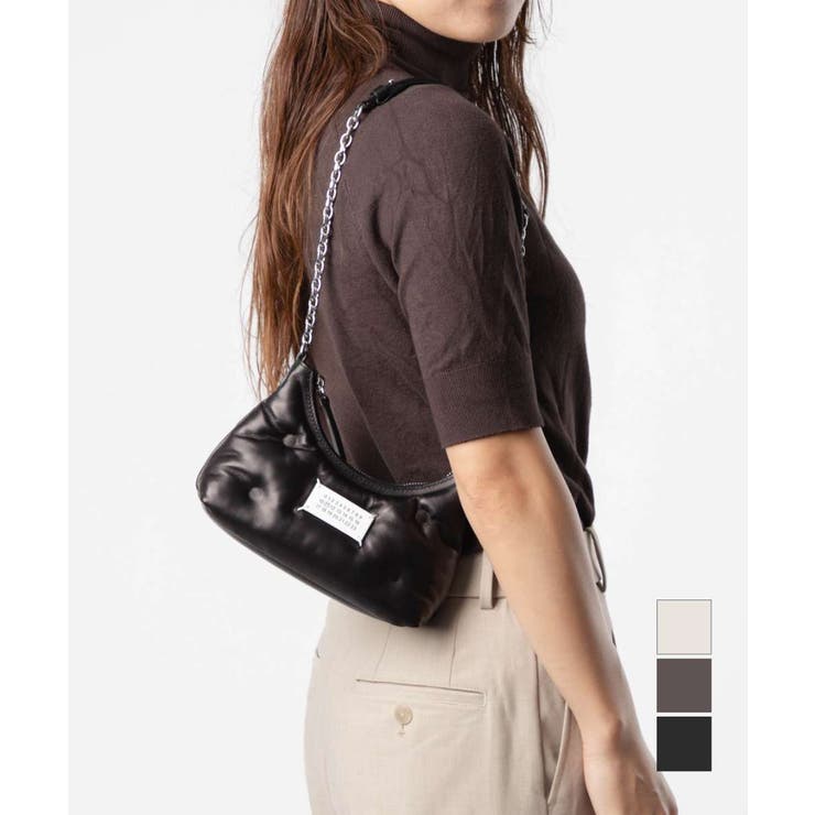 U-STREAM メゾン マルジェラ MAISON MARGIELA SB1WG0021 P4300 ショルダーバッグ GLAM SLAM HOBO MICRO メンズ レディース バッグ グラム スラ