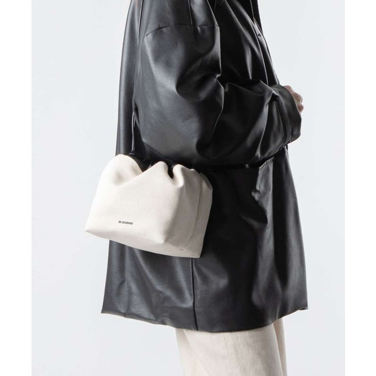 U-STREAM ジルサンダー JIL SANDER DUMPLING J07WG0027 P7116 280 DRAWSTRING ドローストリング レディース バッグ ショルダーバッグ クロスボディ