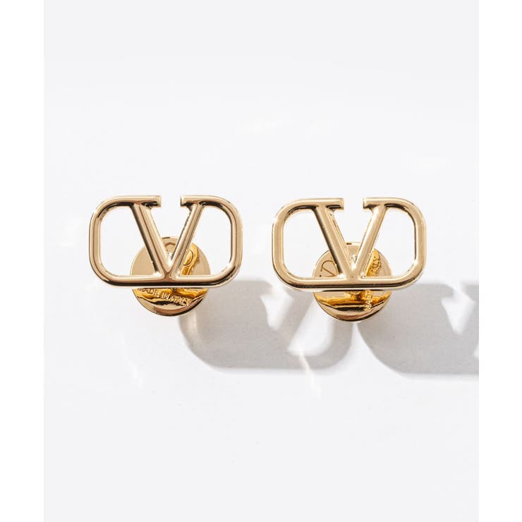 U-STREAM ヴァレンティノ VALENTINO 5W2J0G76MET ピアス VLOGO SIGNATURE レディース アクセサリー Vロゴ シグネチャー イアリング エレガント プレゼント CS4 EARRINGS アクセサリー