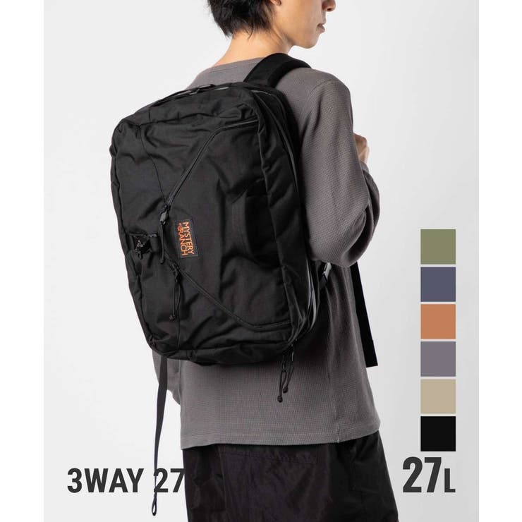【10％OFFクーポン！5/16(土)1:59まで】U-STREAM ミステリーランチ MYSTERY RANCH Everyday Carry エブリデイ キャリー 3 Way 27 3 ウェイ 27 112903 バックパック ショルダーバッグ メン