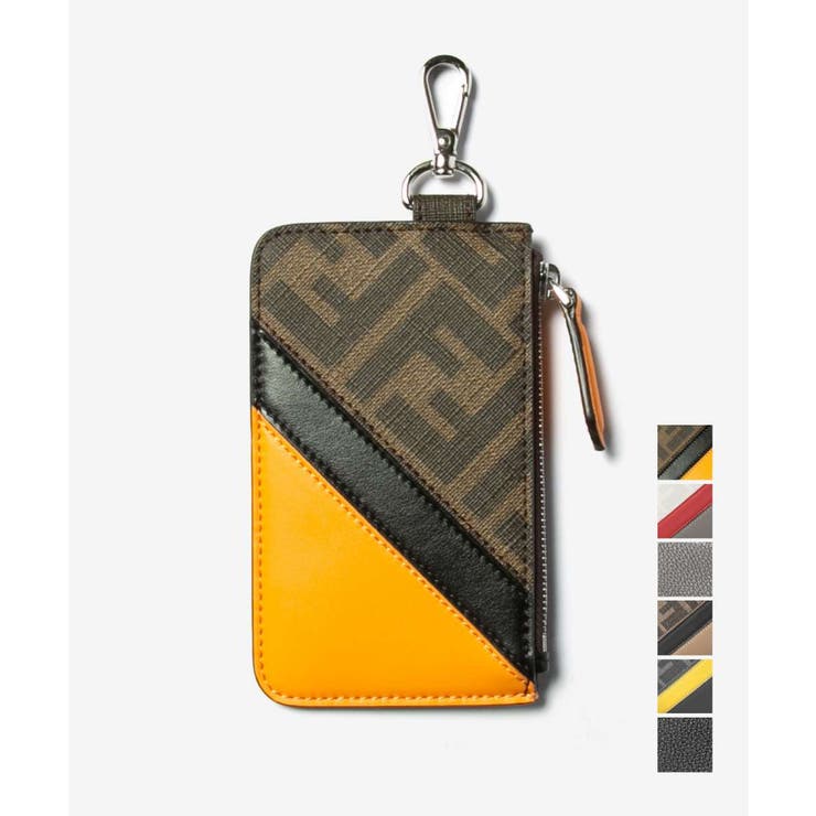 U-STREAM フェンディ FENDI 7M0343 AG0L カードケース メンズ ファッション小物 ビジネス カードホルダー フラグメントケース 小物