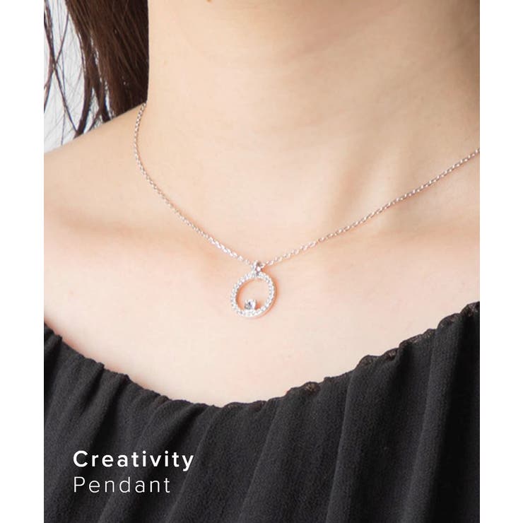 ��10��OFF�����ݥ�1/16(��)1:59�ޤǡ�U-STREAM ������ե����� swarovski 5198686 �ͥå��쥹 Creativity ���...