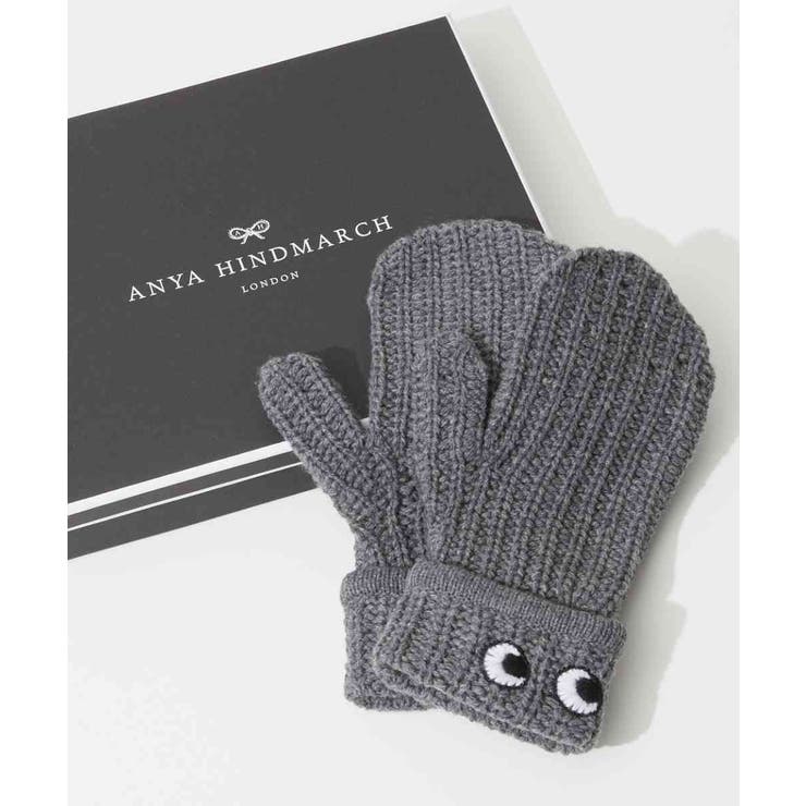 U-STREAM アニヤ ハインドマーチ ANYA HINDMARCH 5050925 188777 手袋 レディース ミトン ハンドウォー..