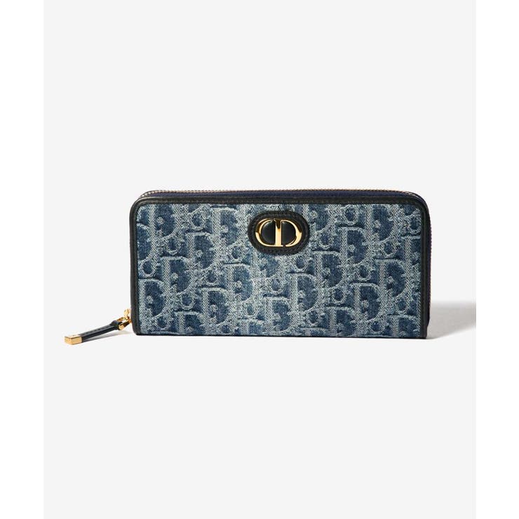 U-STREAM Dior ディオール DENIM OBLIQUE ディオール デニム オブリーク ジャカード ロングウォレット S2094UDCE 長財布 レディース 財布 財布