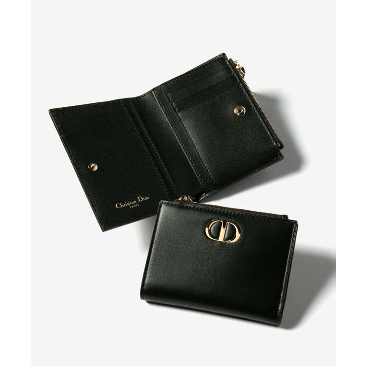 U-STREAM Dior ディオール 30 Montaigne Dahlia ウォレット S2197OBPZ 二つ折り財布 レディース 財布 財布