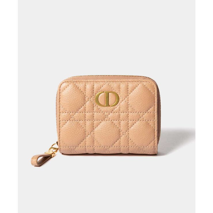 U-STREAM Dior ディオール Dior Caro Scarlet ウォレット S5032UWHC 二つ折り財布 レディース 財布 財布