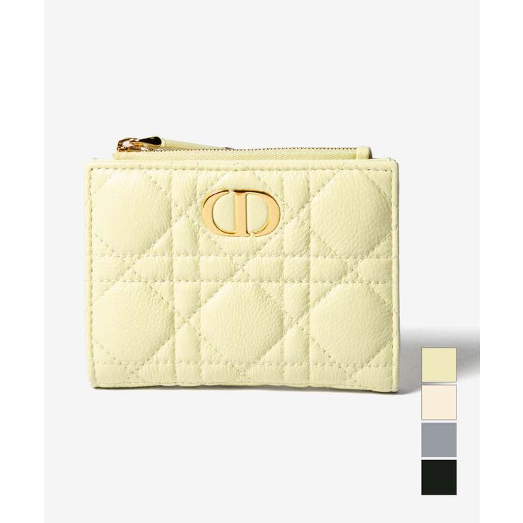 U-STREAM Dior ディオール Dior Caro Dahlia ウォレット S5173UWHC 二つ折り財布 レディース 財布 財布
