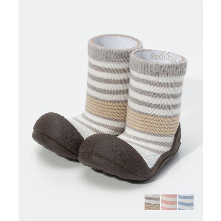 U-STREAM アティパス ATTIPAS Natural Herb ベビーシューズ キッズ ソックスシューズ ナチュラルハーブ..