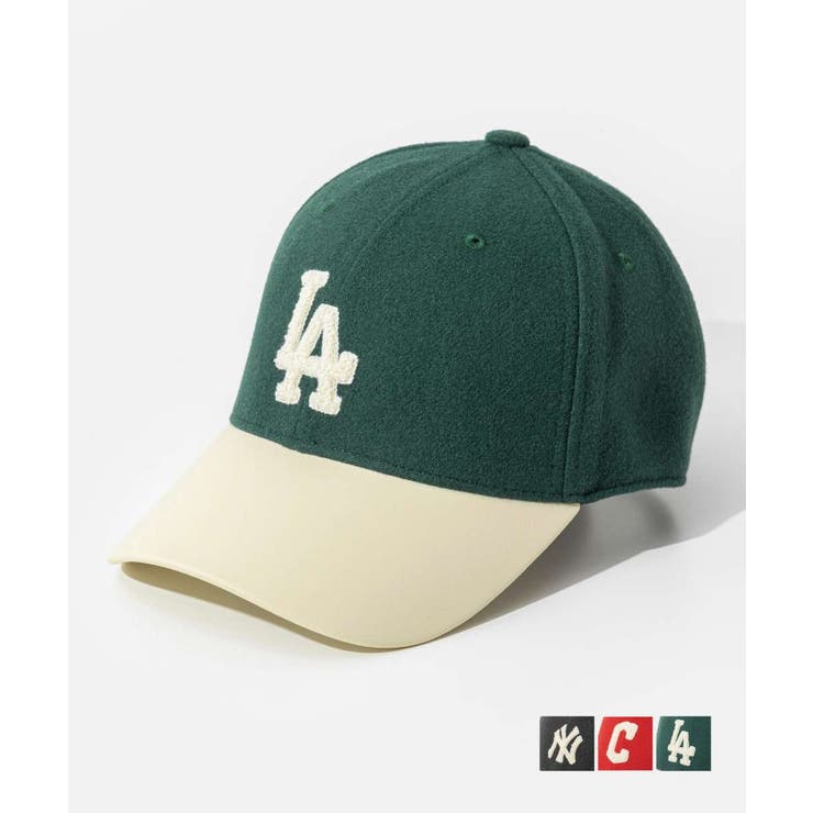U-STREAM エムエルビーコリア MLB Korea Varsity Wool Structure Ball Cap バーシティ ウール ストラクチャードド ボール キャップ ロサンゼルス ドジャース クリーブランドガーディアンズ ニューヨークヤンキ