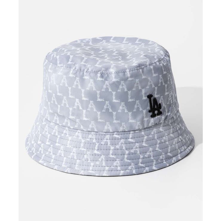U-STREAM エムエルビーコリア MLB Korea Monogram Reversible Bucket モノグラム リバーシブル バケット LOS ANGELES DODGERS ロサンゼルス ドジャース 32CP31111 バケットハット ユニ
