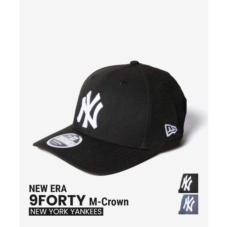 【10％OFFクーポン！3/26(木)1:59まで】U-STREAM ニューエラ NEW ERA 9FORTY 940 M-Crown ナインフォーティ MLB NEW YORK YANKEES MC 帽子