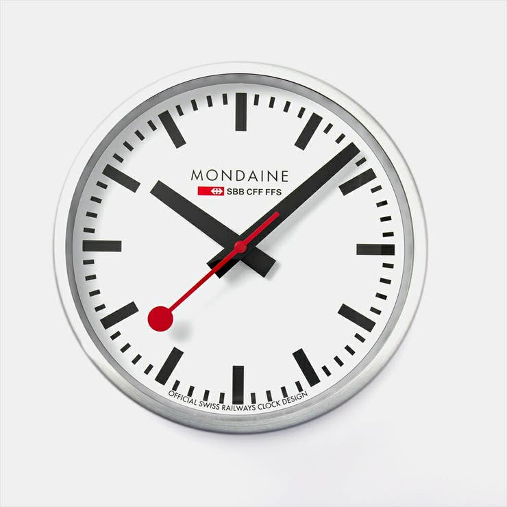 【10%OFFクーポン!11/27(木)1:59まで】U-STREAM モンディーン MONDAINE A990 CLOCK 掛け時計 時計 ウォールクロック ...