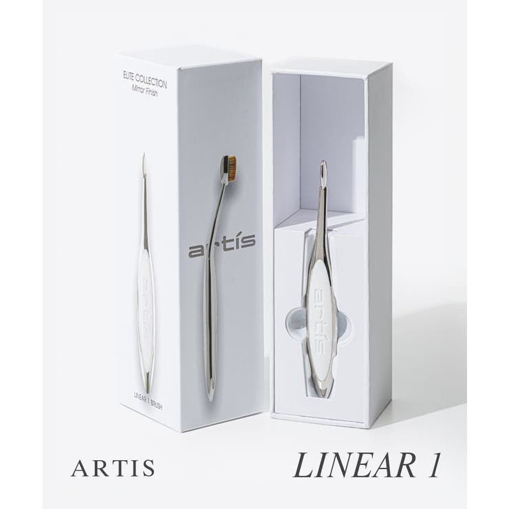U-STREAM アーティス ARTIS ELITE LINEAR 1 BRUSH 美容用品 レディース メイクブラシ メイクアップブラシエリート リニア1 ブラシ アイブロウ アイシャドウ メイクアップ アイメイク アイライン リップライン 細い線 メ