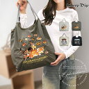 SneepDip 【7247】ネコ刺繍エコバッグ バッグ・鞄