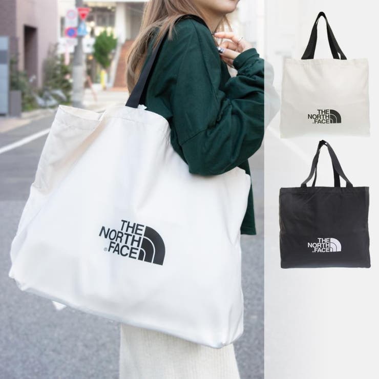 【10％OFFクーポン！11/27(木)1:59まで】Riverall THE NORTH FACE ノースフェイス TNF SHOPPER BAG L ショッパー バッグ トート バッグ A4可 Lサイズ バッグ・鞄