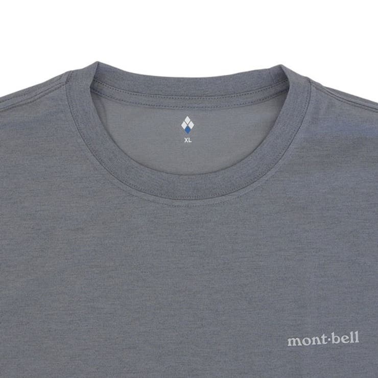 Riverall mont-bell モンベル Tシャツ ロンT メンズ 長袖 XS〜XXL ダークグレー WIC.ロングスリーブT RXL1114688DGY mont-bell トップス 3