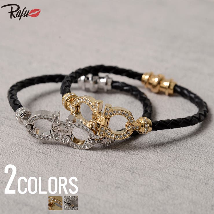 SILVER BULLET ブレスレット アクセサリー メンズ Rafu【ラフ】ループレザーブレス 全2色【レザー ブレスレット メンズ アクセサリーBITTE...