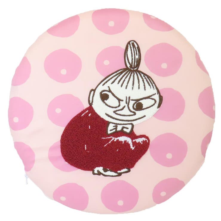 cinemacollection ムーミン クッション さがら刺繍低反発シートクッション リトルミイ 北欧 モリシタ 座布団 キャラクター グッズ その他