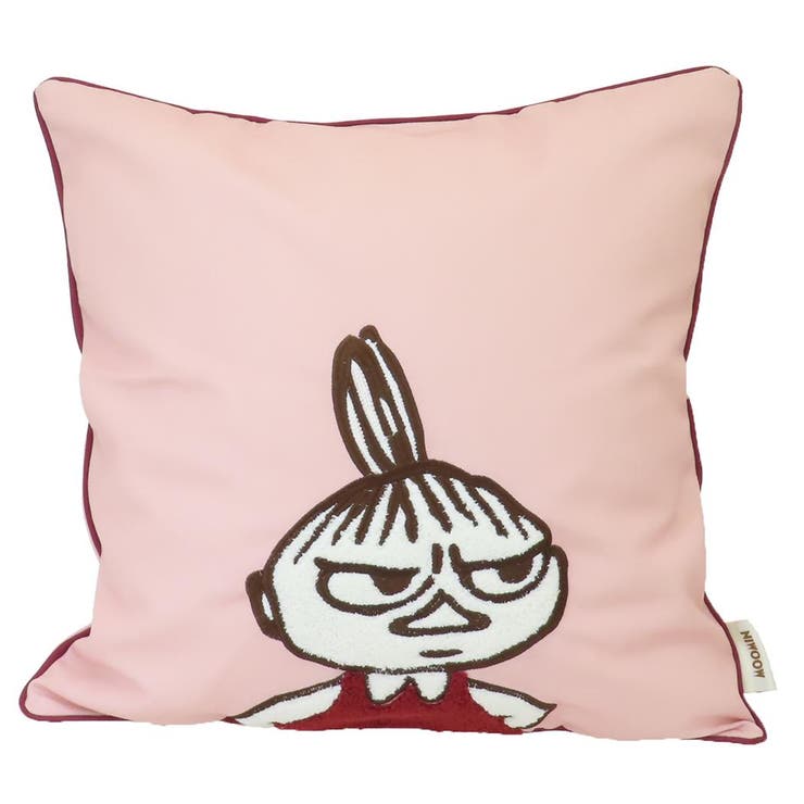 cinemacollection ムーミン ファブリック雑貨 さがら刺繍クッションカバー リトルミイ 北欧 モリシタ インテリア キャラクター グッズ その他