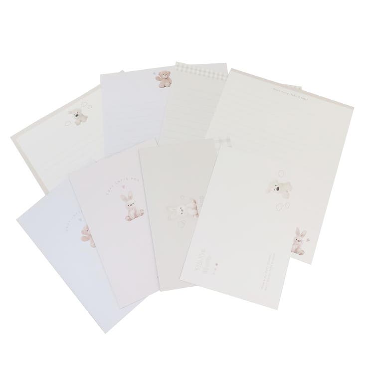 【10％OFFクーポン！2/10(火)1:59まで】cinemacollection レターセット ボリューミーレター マイフラッフィーフレンズ うさぎ クーリア 手紙セット 便箋＆封筒 かわいい グッズ 文房具