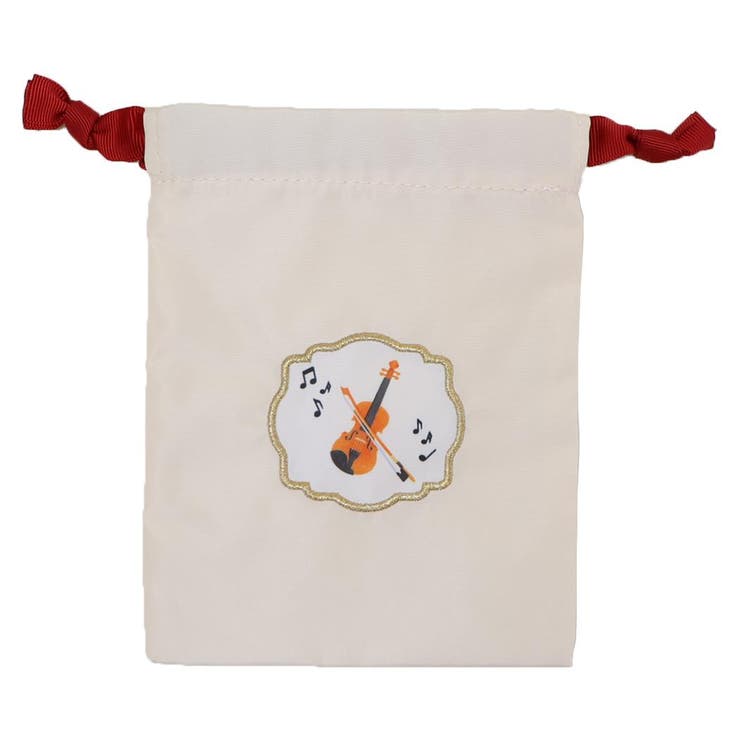 cinemacollection Music Ensemble きんちゃく袋 巾着 バイオリン Green Flash 小物入れ かわいい グッ..