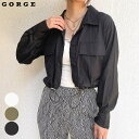 GORGE 短丈ナイロンシャツ トップス(4)