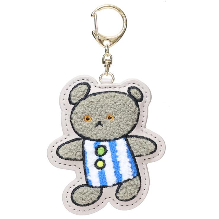 cinemacollection こぐまちゃんえほん キーリング サガラ刺繍キーホルダー こぐまちゃん マリモクラフト プレゼント 絵本キャラクター グッズ 小物