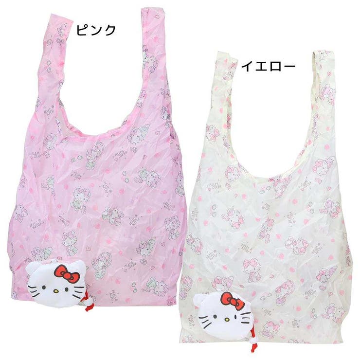 【10％OFFクーポン！11/27(木)1:59まで】cinemacollection ハローキティ ショッピングバッグ ボールエコバッグ サンリオ ジェイズプランニング お買い物かばん コンパクト キャラクター グッズ バッグ・鞄