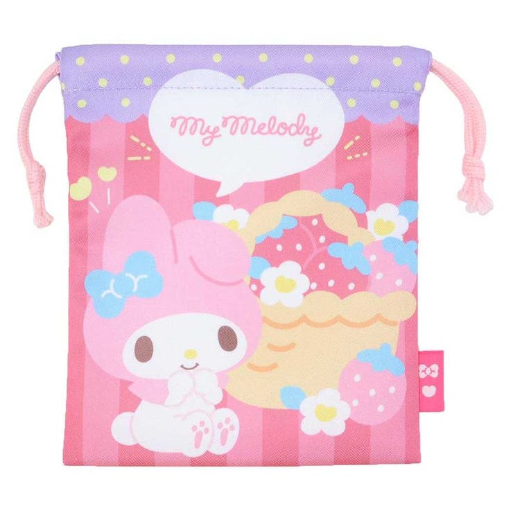 cinemacollection マイメロディ 巾着袋 きんちゃくポーチ ストロベリー サンリオ ジェイズプランニング 新学期準備雑貨 小物入れ キャラクター グッズ 浴衣・着物