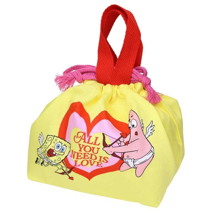 【10％OFFクーポン！11/27(木)1:59まで】cinemacollection スポンジボブ ランチ巾着 ランチバッグ HEAR..