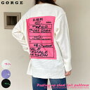 【5%OFFクーポン!9/24(水)1:59まで】GORGE 貼り付けシートニットプルオーバー トップス|詳細画像