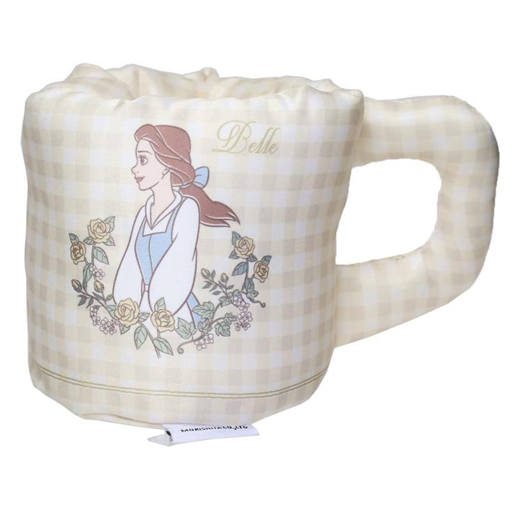 cinemacollection ベル クッション クッションマグカップ YE ディズニープリンセス モリシタ 小物入れ キャラクター グッズ その他