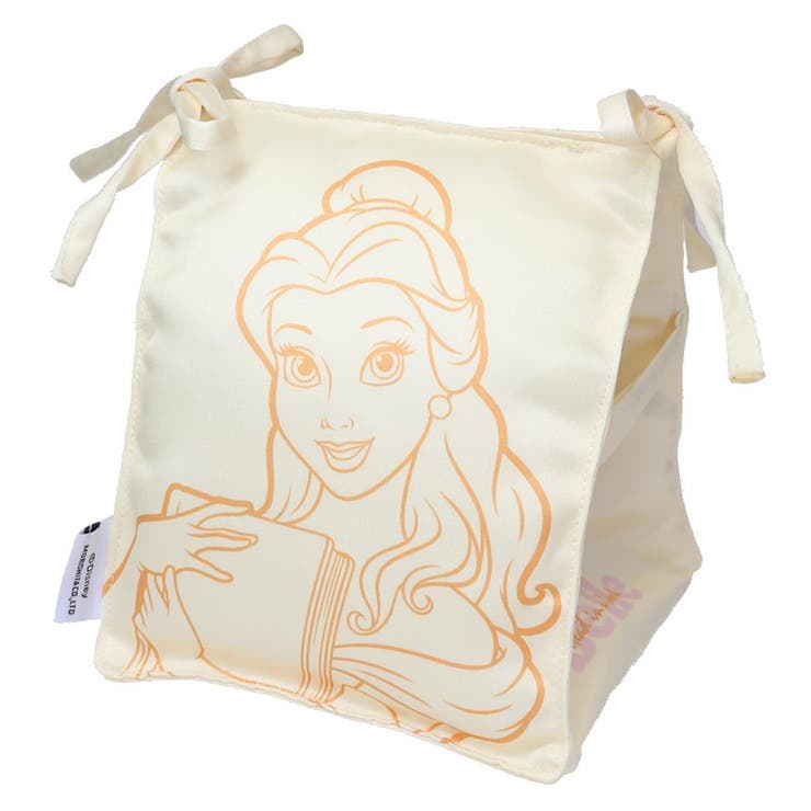 cinemacollection ベル ティッシュカバー ミラー付きティッシュカバー YE ディズニープリンセス モリシタ 鏡 キャラクター グッズ 寝具・インテリア雑貨