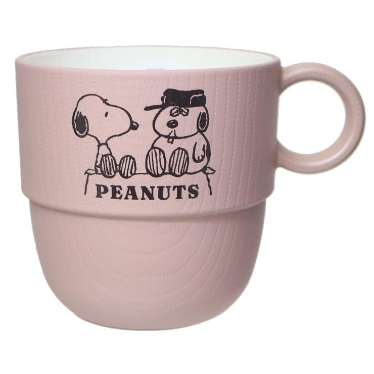cinemacollection スヌーピー マグカップ スタッキングミニカップ CONTENT＆HAPPY ピーナッツ カミオジ..